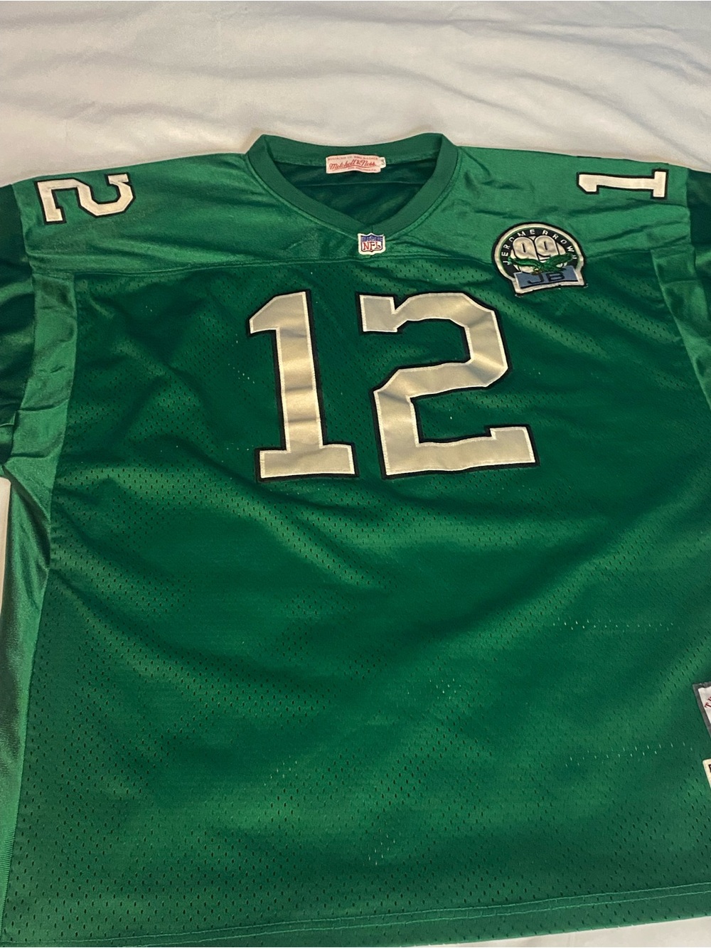 Mitchell & Ness Eagles Randall Cunningham Jersey Green 1992 Throwback